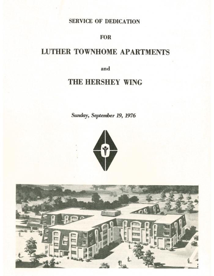 LA 1976 09 Luther Townhome Apartments and Hershey Wing Dedication Program 000